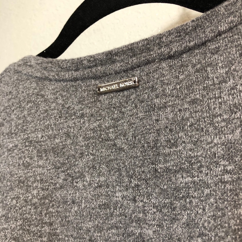 Gray Michael Kors Bell Sleeve Sweater - Picture 4 of 7